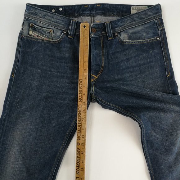 Diesel Viker Straight Button Fly Jeans 32 - Picture 9 of 10